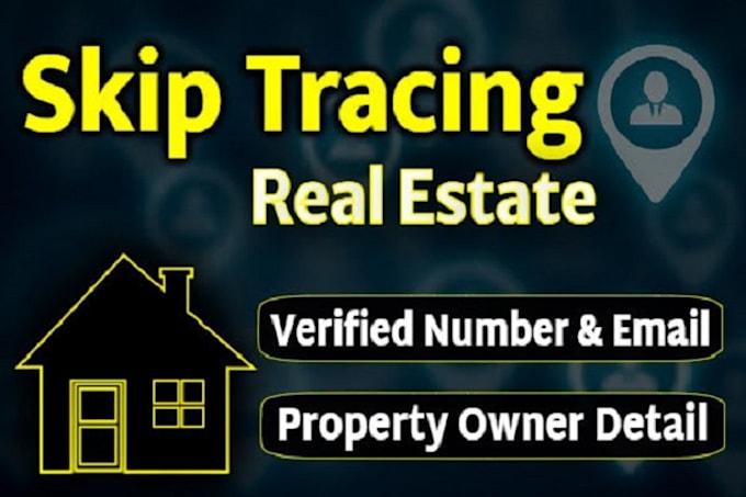 do real estate skip tracing service in low price