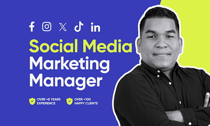 be your social media marketing manager and content creator