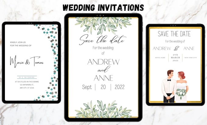 design customized invitation card