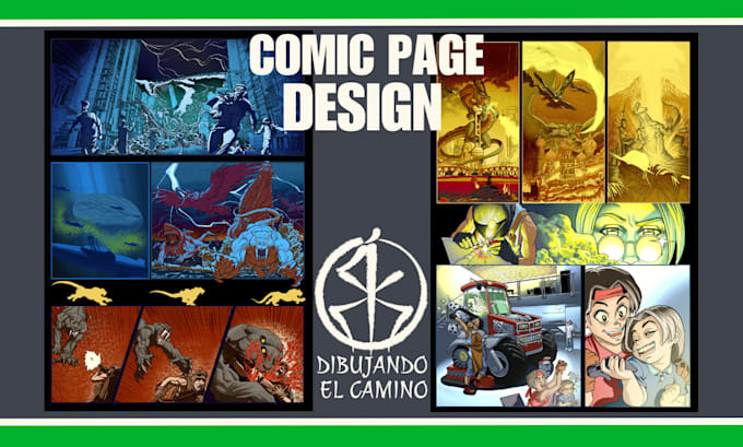 design your comic page