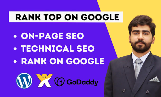 do onpage SEO for godaddy, wix, kajabi, joomla and squarespace website