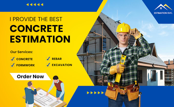 do detailed and accurate concrete takeoffs and cost estimate
