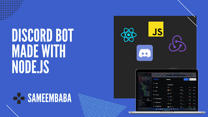 make discord bot for you with nodejs