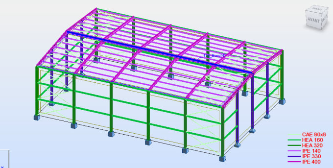 Hire a freelancer to model any structure with any version of autodesk robot structural