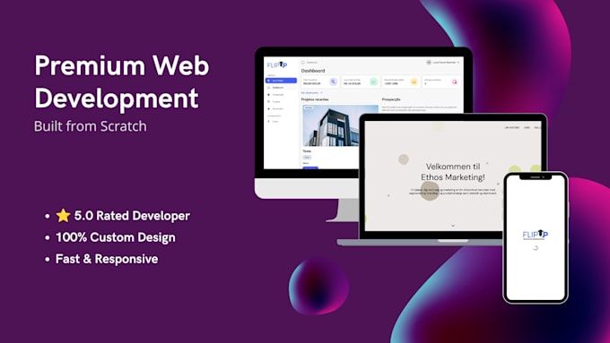 build a modern website from scratch
