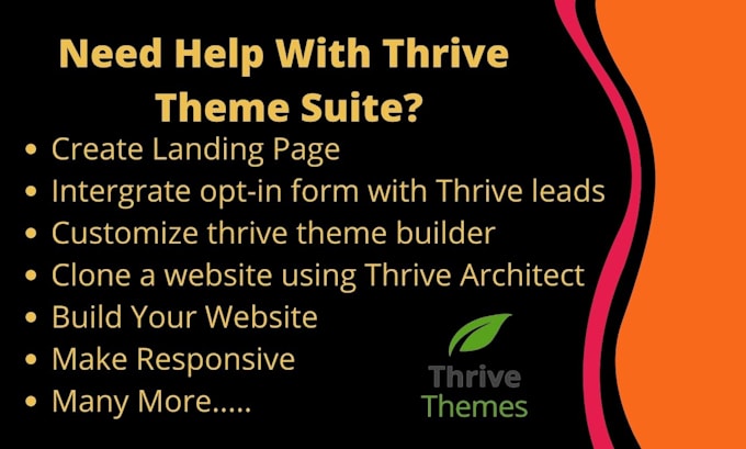 customize thrive theme builder or install thrive architect