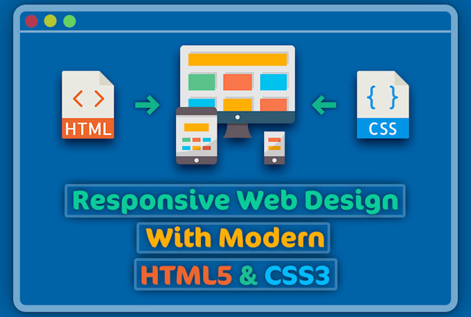 Do frontend web development with html, css, javascript by Geekprograms ...