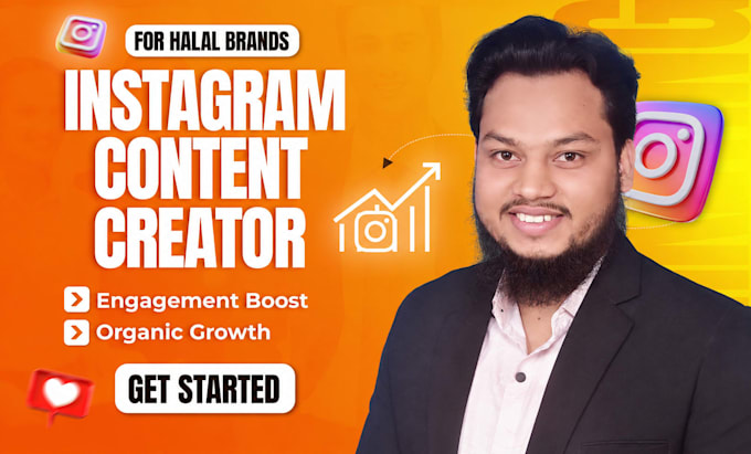 be your muslim instagram content creator and growth manager