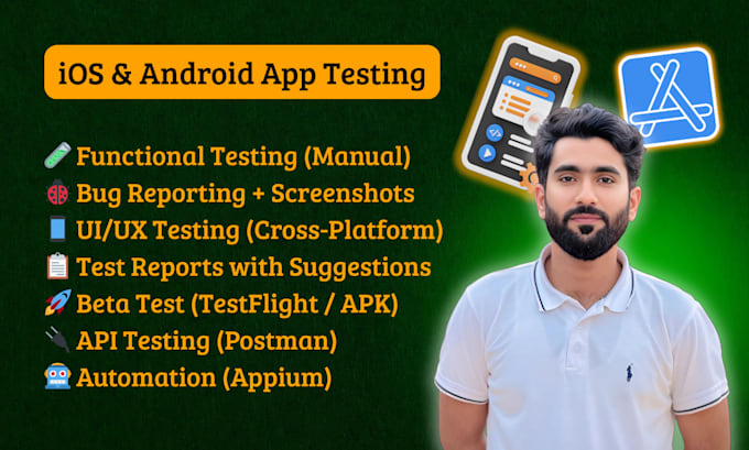 qa test your mobile apps on ios and android