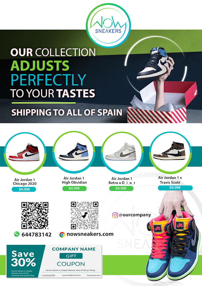 Do flyer design as per your requirements by Crowd0199 Fiverr