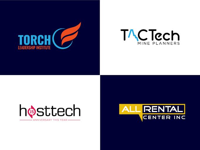 create eye catching attractive text based logo