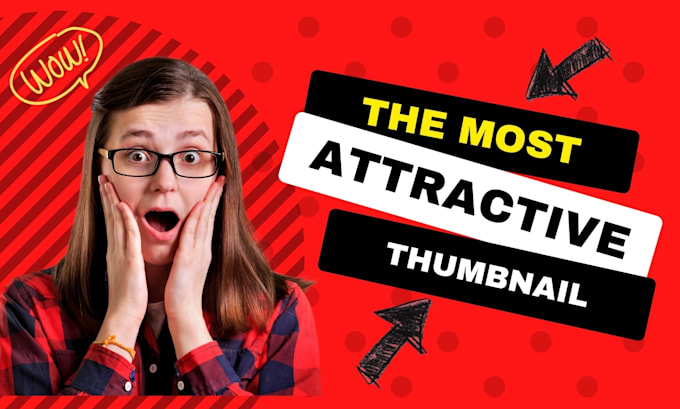 design a professional unique classy youtube video thumbnail