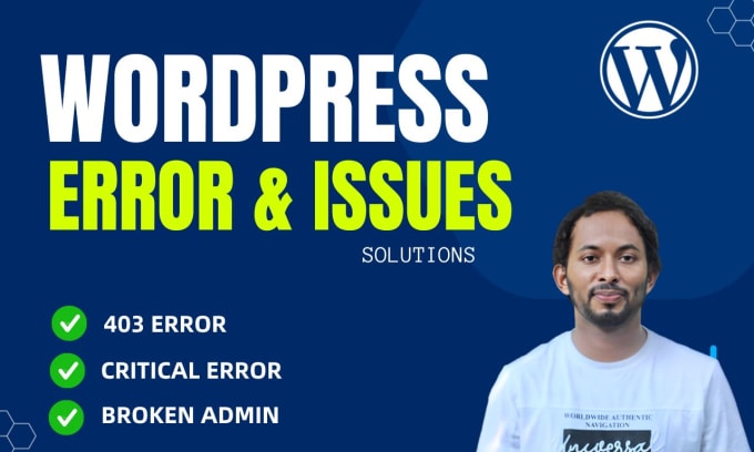 fix wordpress critical error, fatal error, white screen