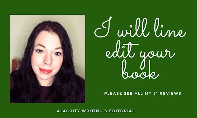 line edit your book