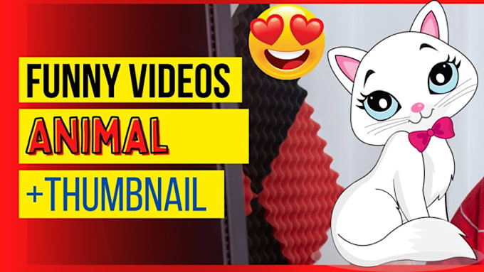 create funny animal compilation videos for youtube and fb