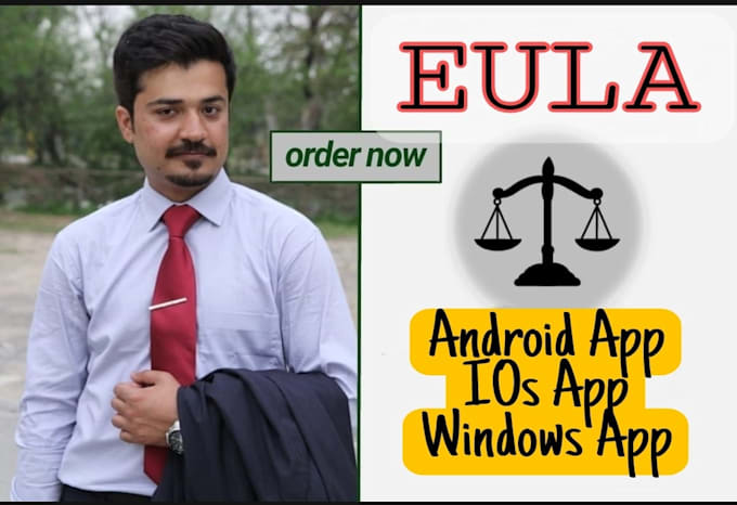 draft end user license agreement eula for your app software