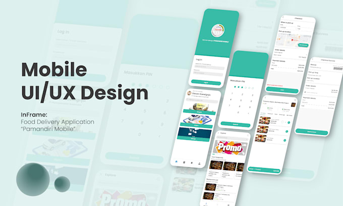 Design a full user interface for your mobile application by Stevensa1 ...