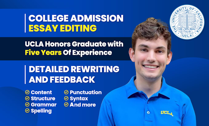 edit your personal statement or college application essay