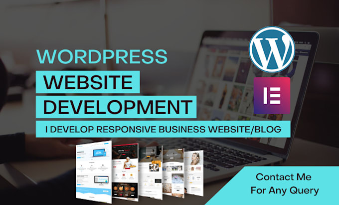 do wordpress website design and development with elementor