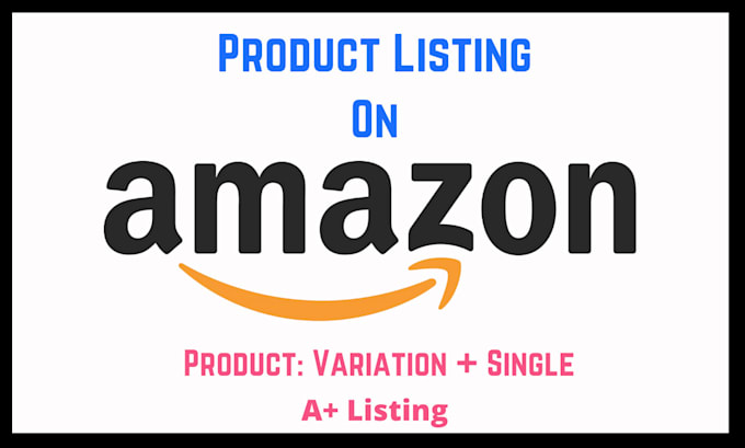 do amazon fba product listing and create listing variation