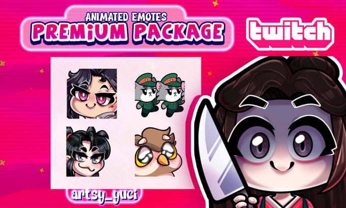 create custom animated emotes for twitch or discord