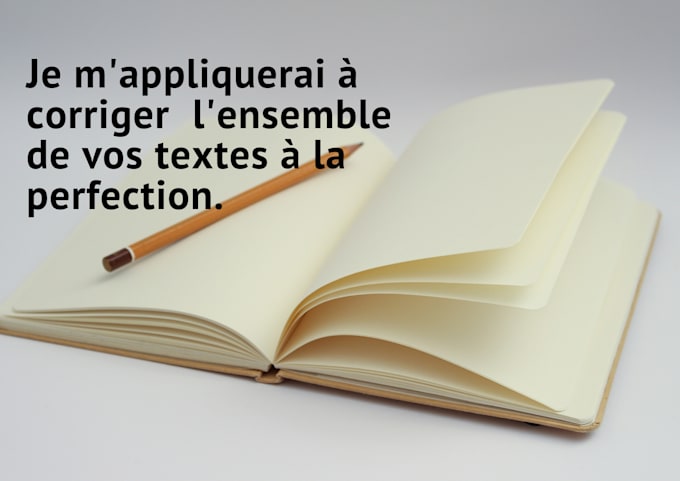 proofread and edit your french documents