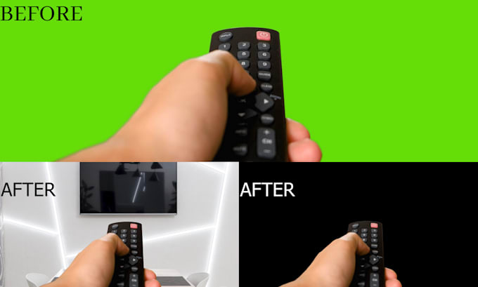 remove green or blue screen, chroma key in any video