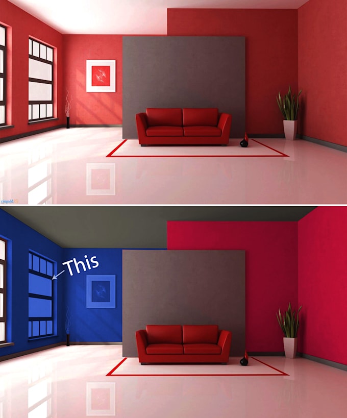 Change the color of your house and editing it by Zakarialechgar1 Fiverr