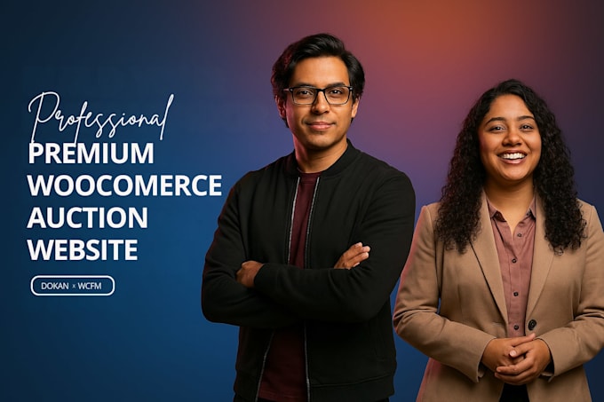build professional wordpress multi vendor auction bidding ecommerce website