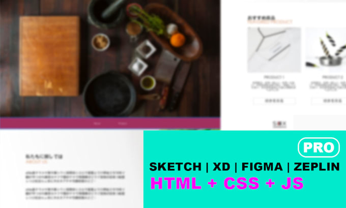 Convert your design to html,css, js by Rang_awak | Fiverr