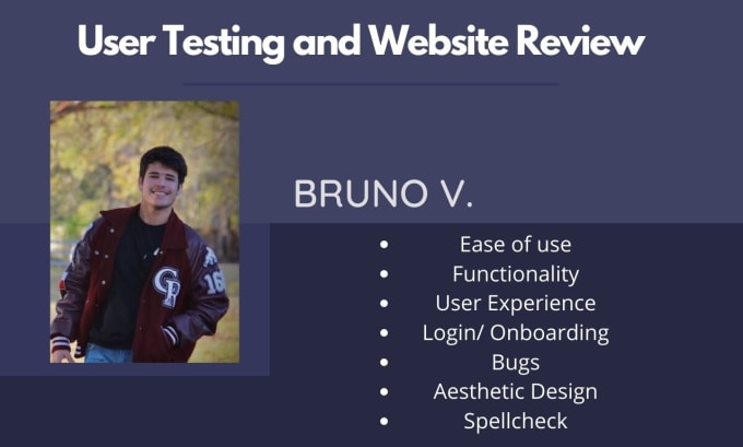 user test your website, ios app, mobile game