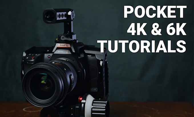 teach you how to use your blackmagic camera