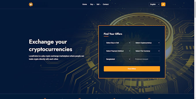 create a professional multicurrency exchange website