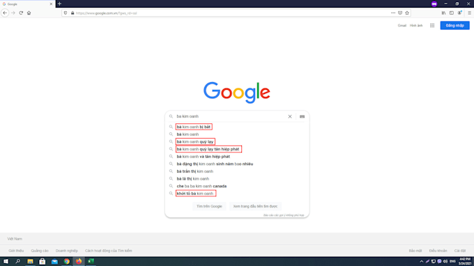 remove any google suggestion
