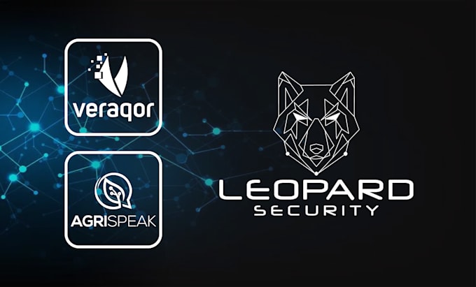 do a modern tech startup ,security and technology logo