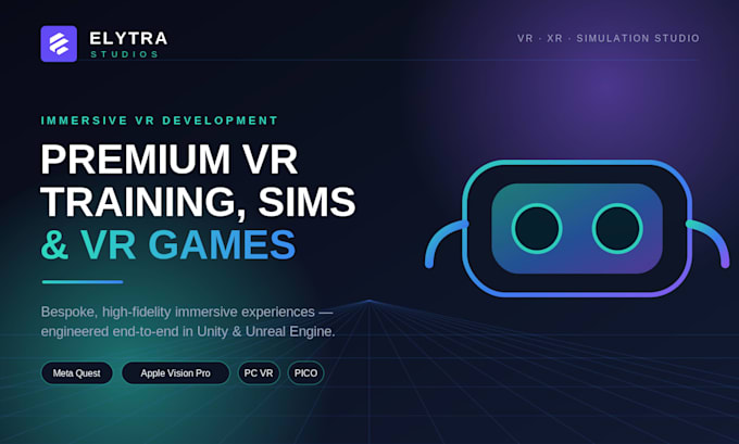 premium VR training, simulation, and immersive experiences