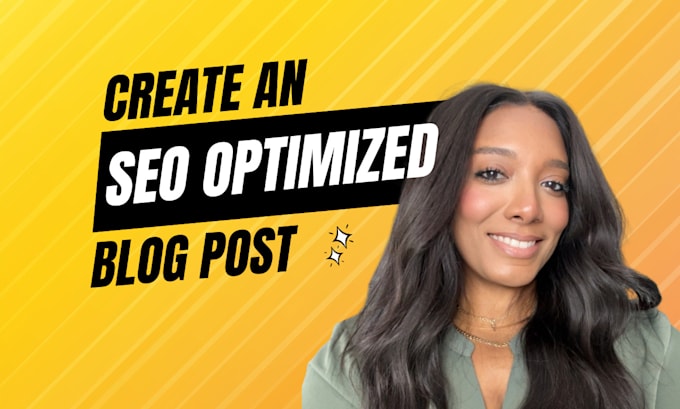 write an SEO optimized blog post on any topic or subject
