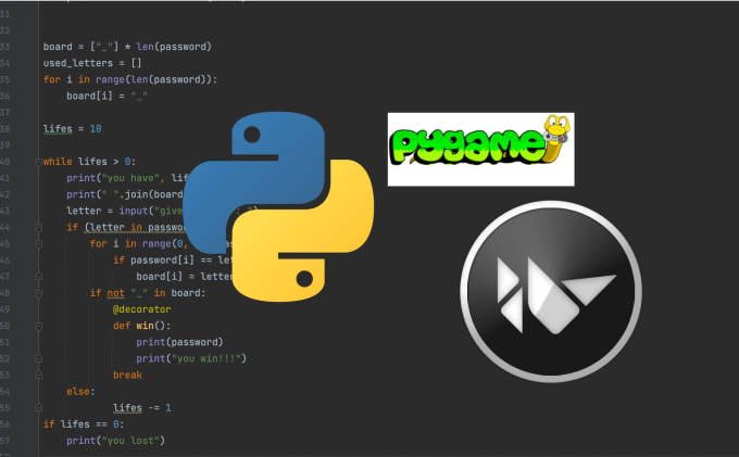 Do simple tasks in python by Sebasorgh | Fiverr
