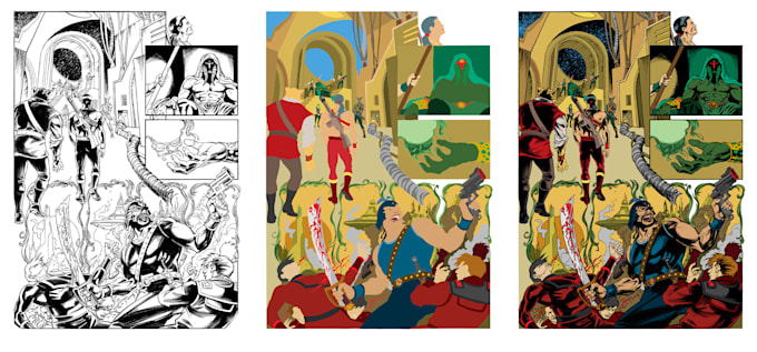 flatten your comic page