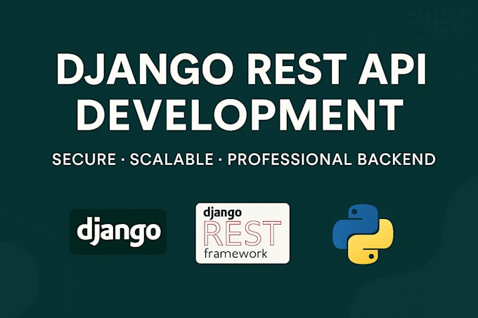 build your django rest API