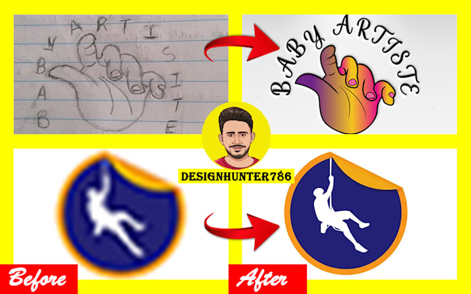 vector trace, convert image to vector, recreate vectorized logo