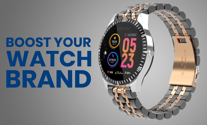 Do your watches on the best realistic 3d render