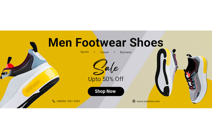 design professional web banners and headers