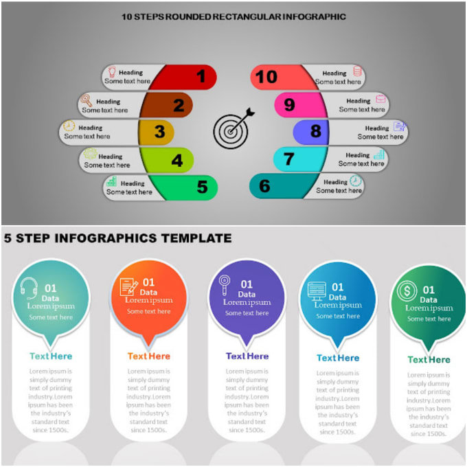 Create attractive infographics,flowcharts,process flow,diagrams in pptx ...