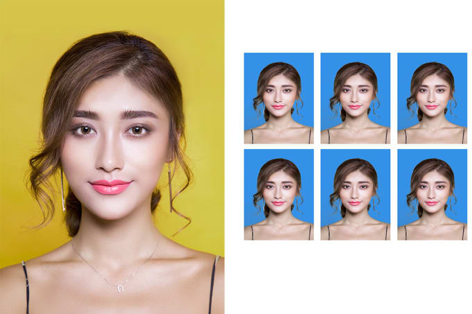 Change the background colour of your id photos by Ticomula | Fiverr