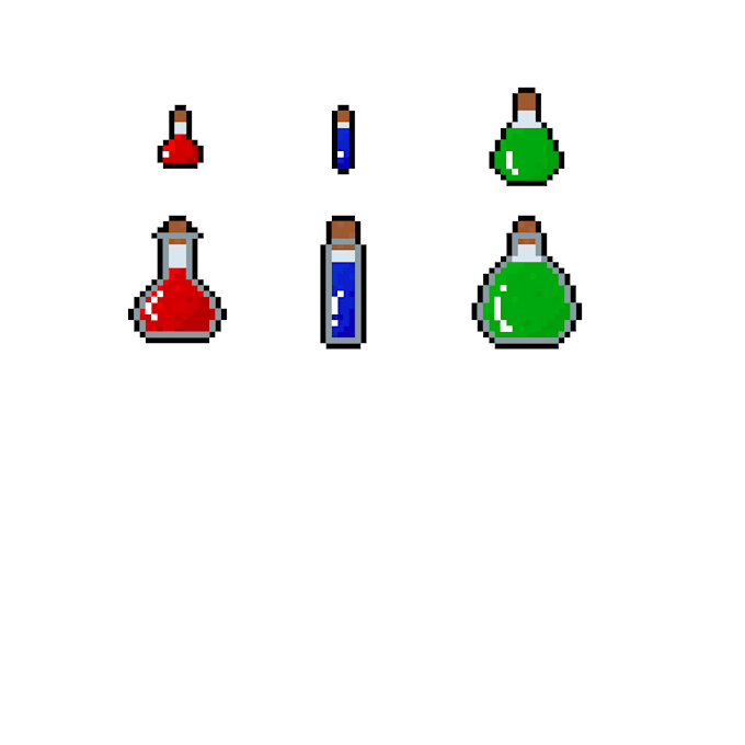 Make small sprites of anything by Milkybeans | Fiverr