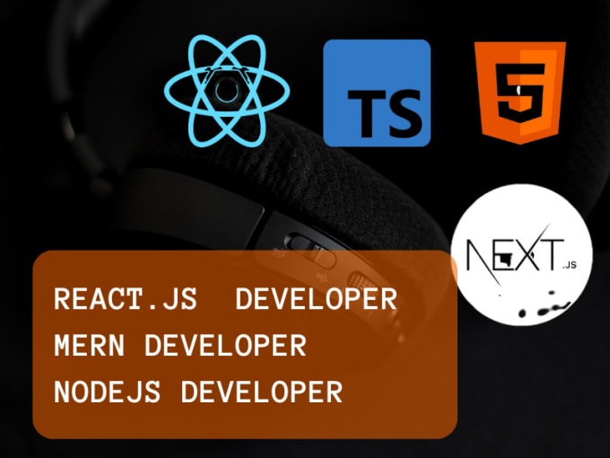 Develop react js, next js , node js app, html css, javascript web ...