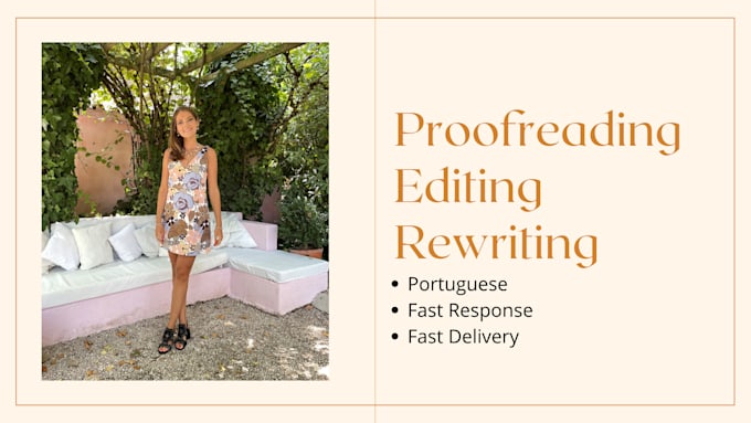 proofread and edit any type of portuguese document