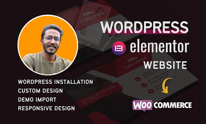 design, redesign, clone wordpress elementor website and blog