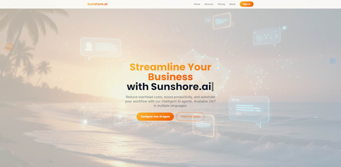 build a website for you
